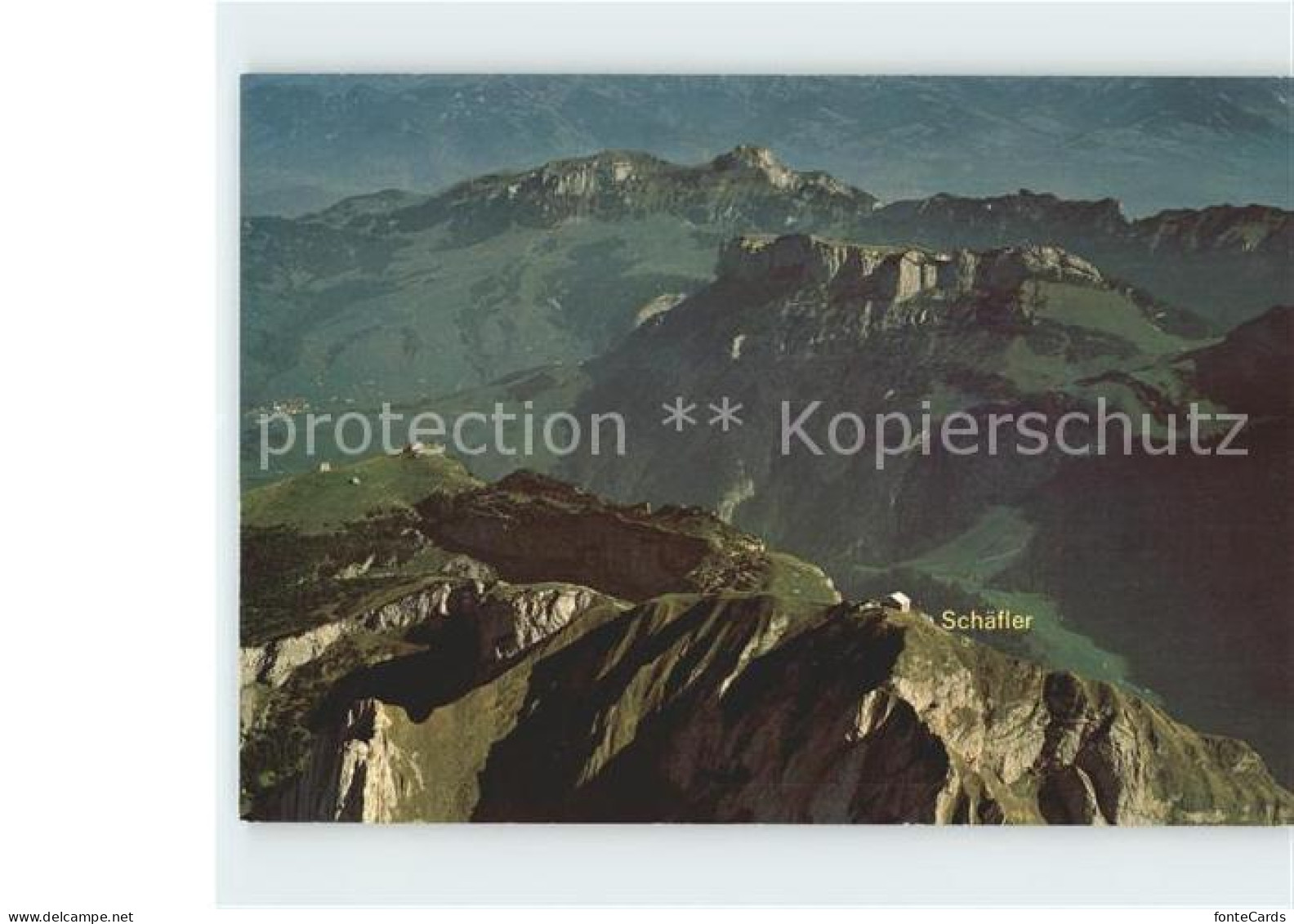 11921321 Appenzell IR Berggasthaus Schaefler Ebenalp Hoher Kasten Voralberg  App - Sonstige & Ohne Zuordnung