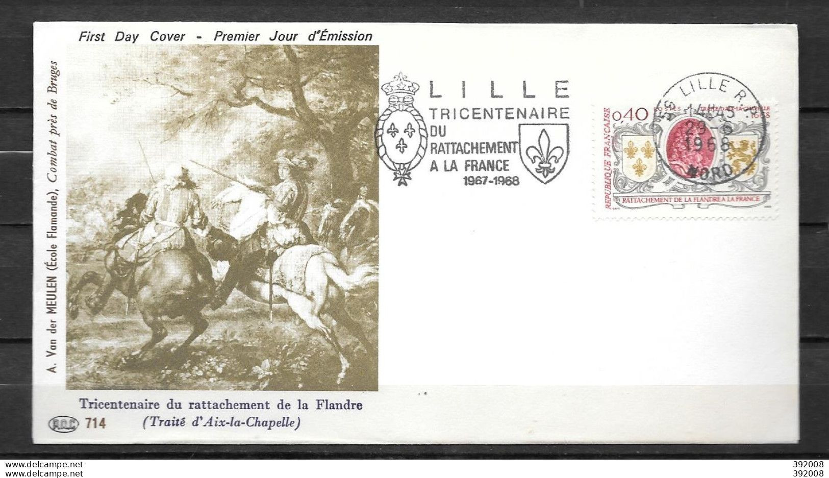LILLE - 300 Ans Du Rattachement - 1967 - 56 - Autres & Non Classés