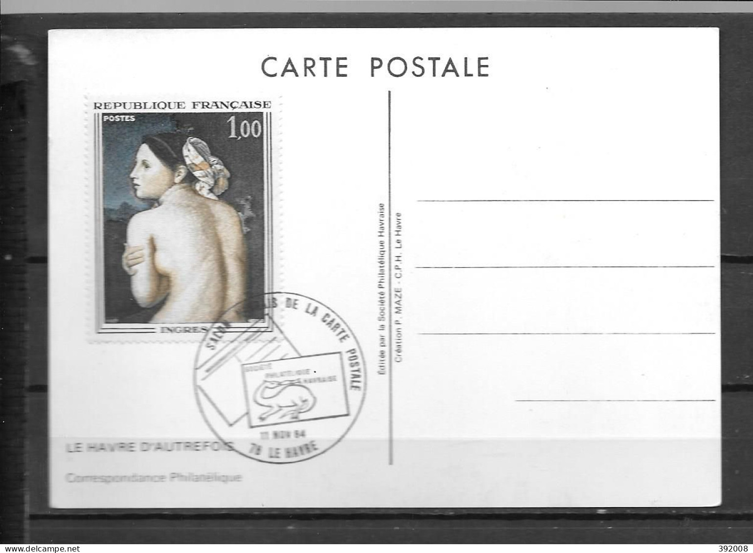 LE HAVRE - 1984 - Salon De La Carte Postale - 54 - Autres & Non Classés