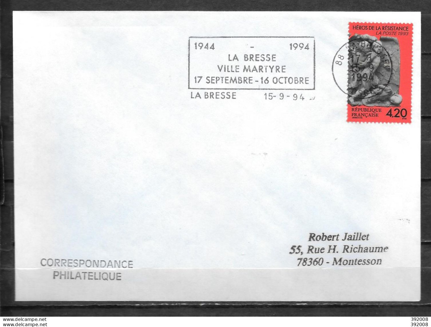LA BRESSE - 1994 - Ville Martyre - 46 - Other & Unclassified