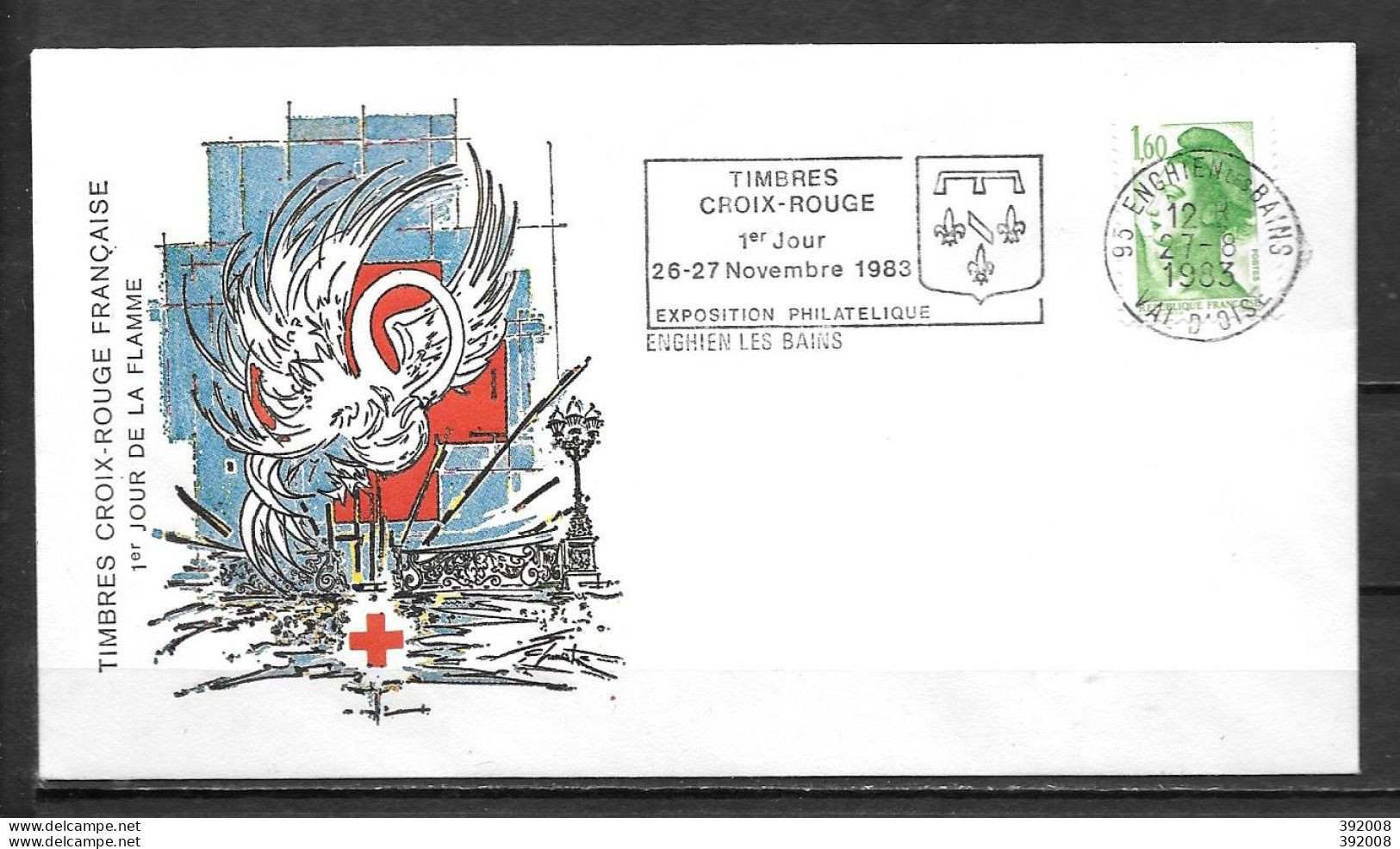ENGHIEN LES BAINS - 1983 - Croix Rouge - 32 - Sonstige & Ohne Zuordnung