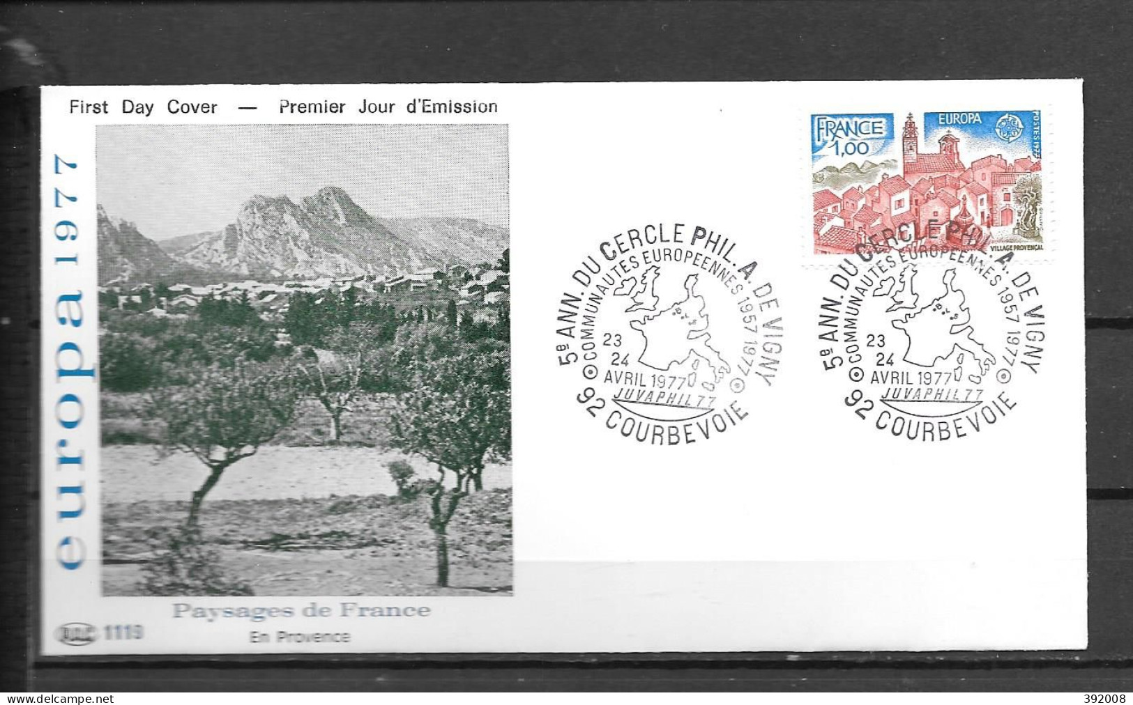 COURBEVOIE - Cercle Phil. A. De Vigny 1977 - 25 - Sonstige & Ohne Zuordnung