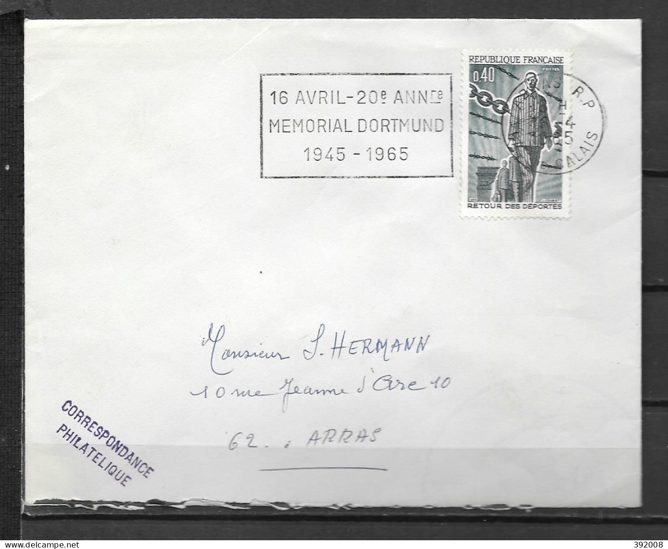 CALAIS - 1965 - Mémorial Dortmund - 16 - Other & Unclassified