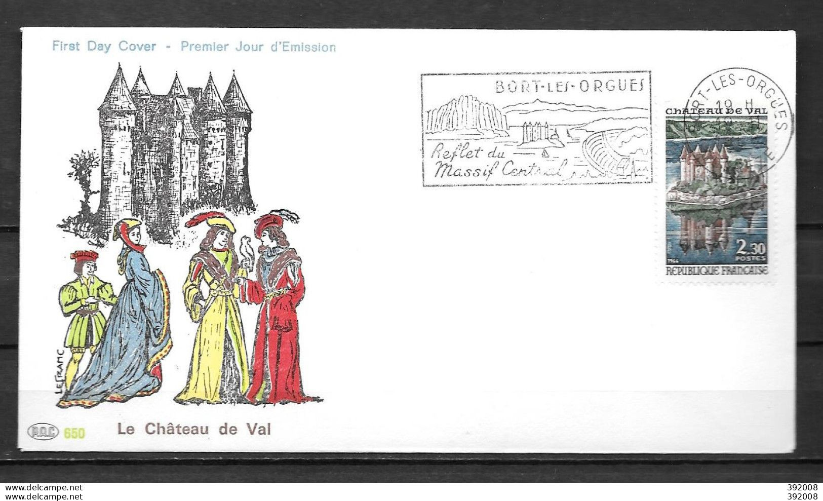 BORT LES ORGUES - Château 1966 - 12 - Other & Unclassified