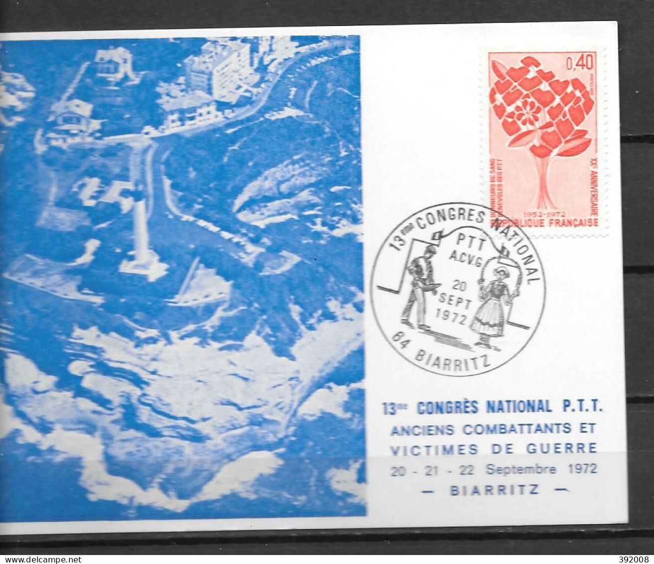 BIIARRITZ - 1972 - Congrés National Des PTT - 11 - Other & Unclassified