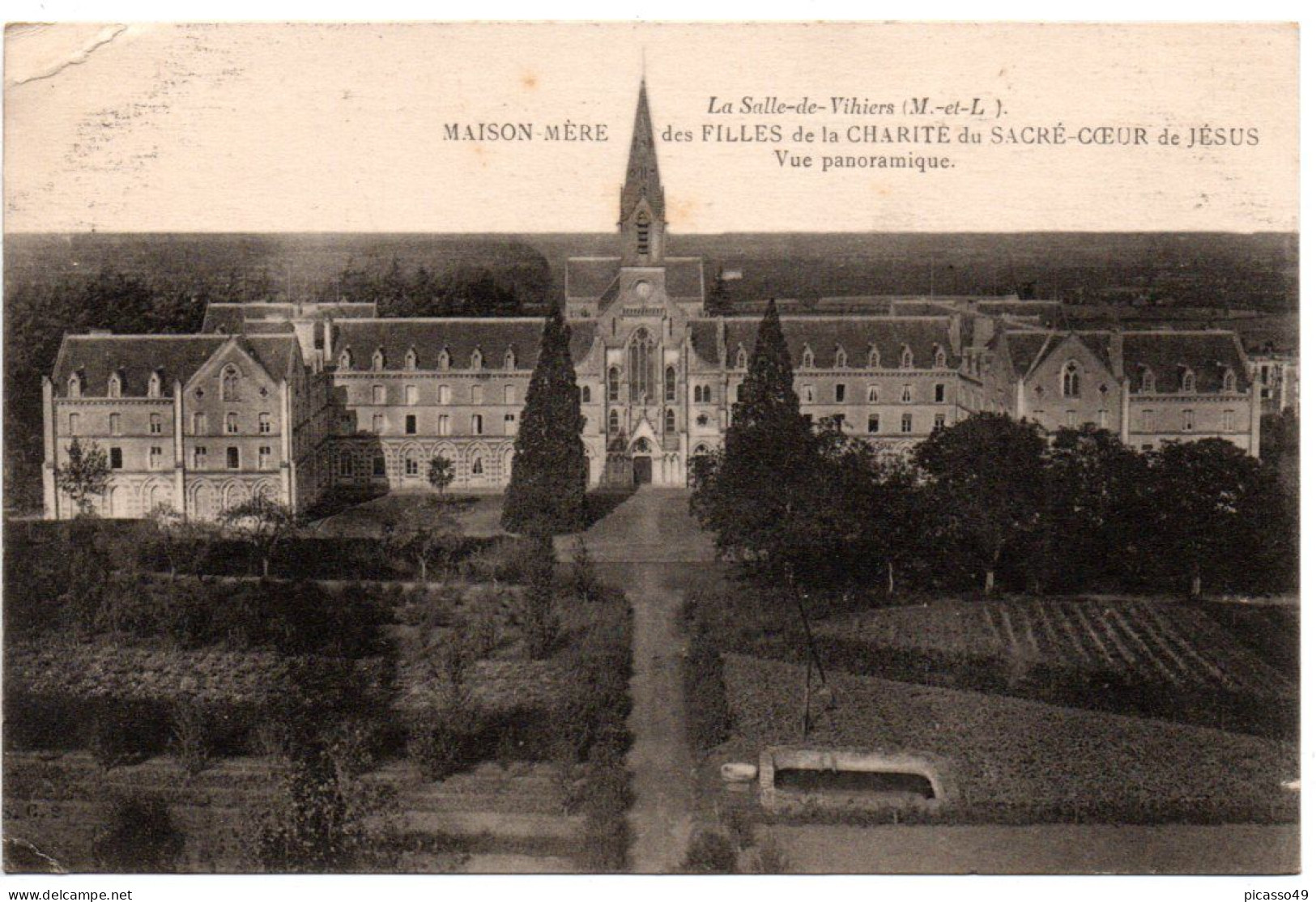 Maine Et Loire , La Salle De Vihiers , Maison Mère Des Filles De La Charité Du Sacré Coeur De Jésus - Sonstige & Ohne Zuordnung