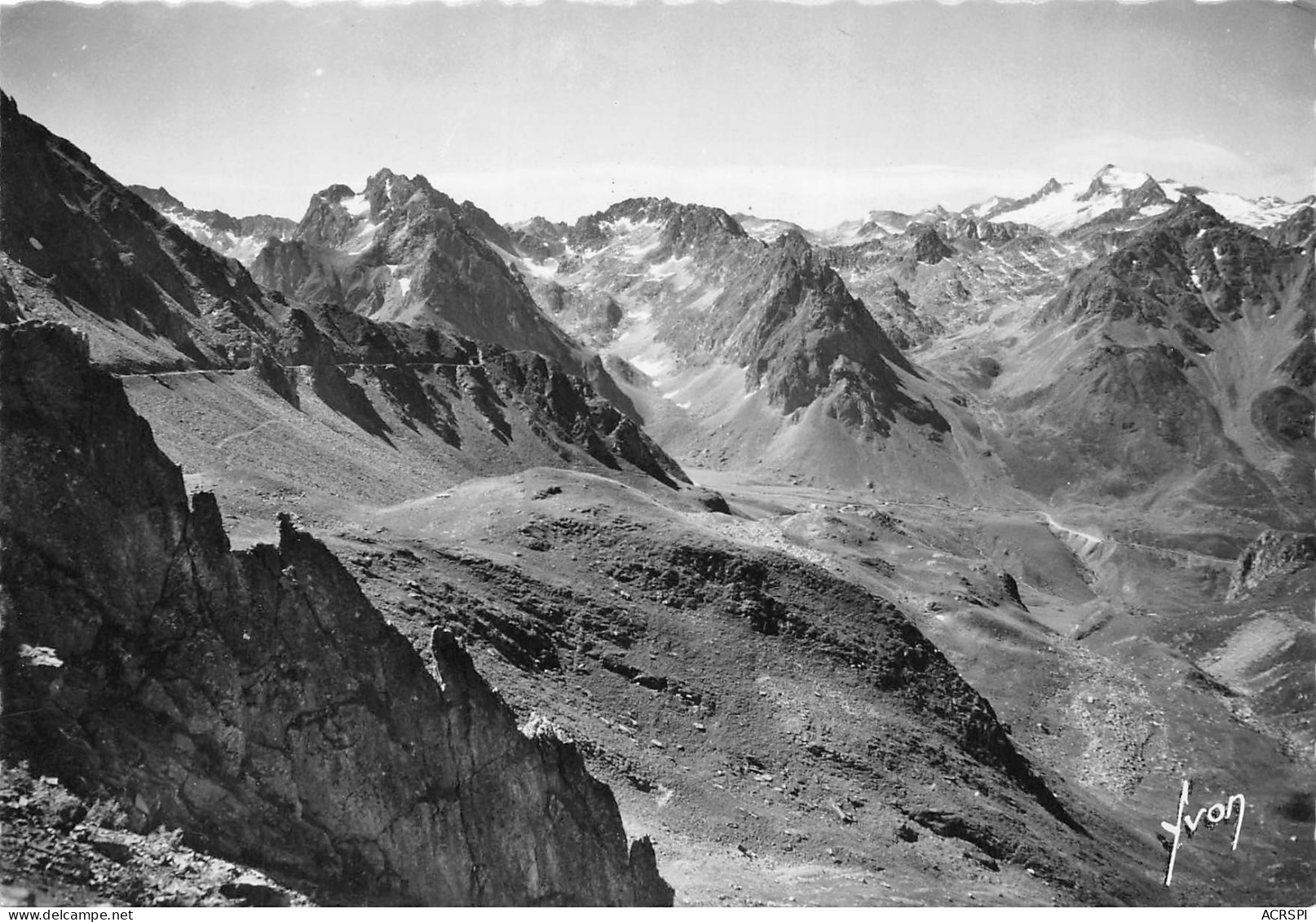 65 LUZ  Route Du Tourmalet  Massif Du Marboré Et Mont Perdu   N° 74 \MK3010 - Luz Saint Sauveur