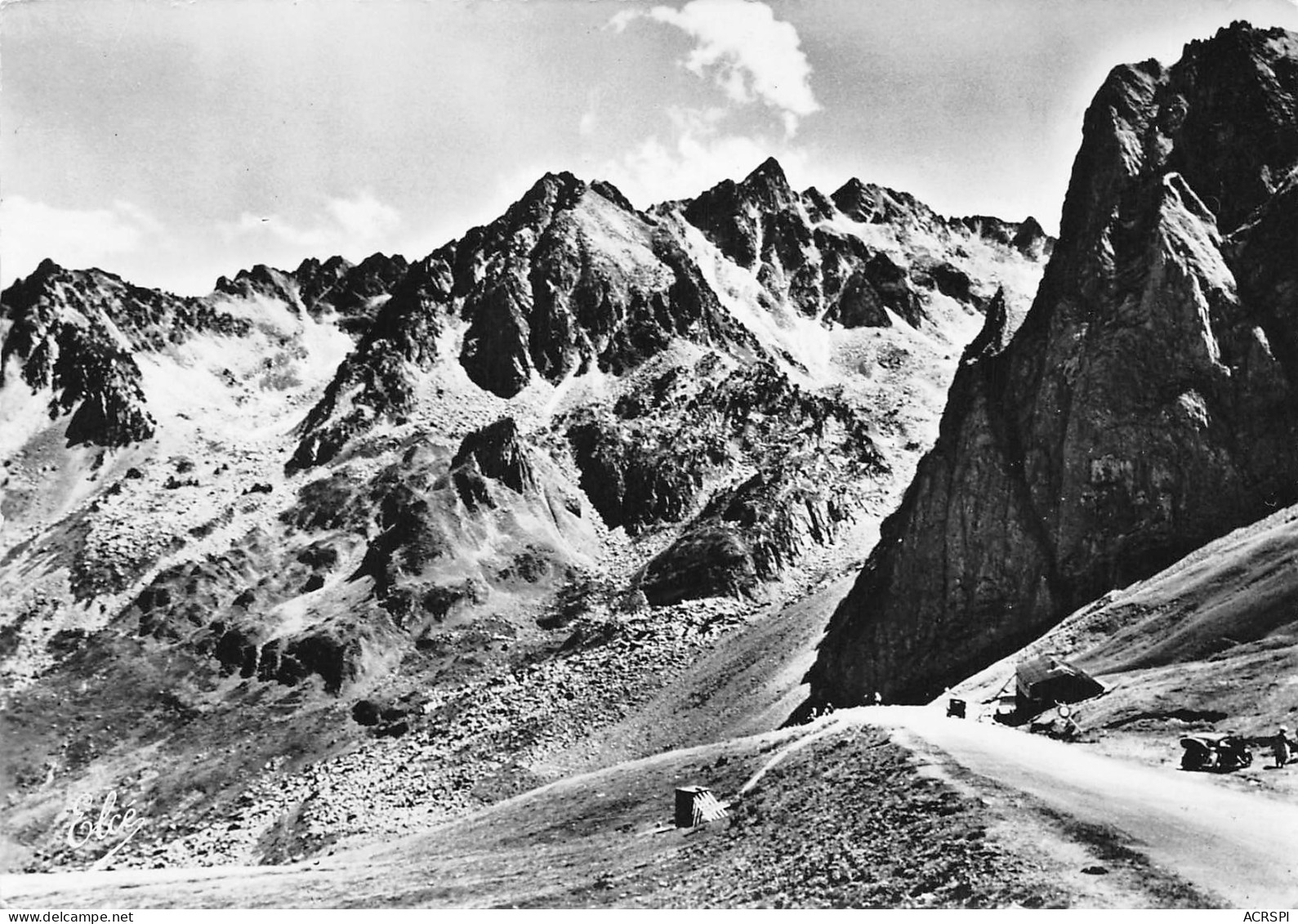 65 LUZ Col Du Tourmalet  Et Descente Sur Barèges Versant De La Mongie   N° 76 \MK3010 - Luz Saint Sauveur