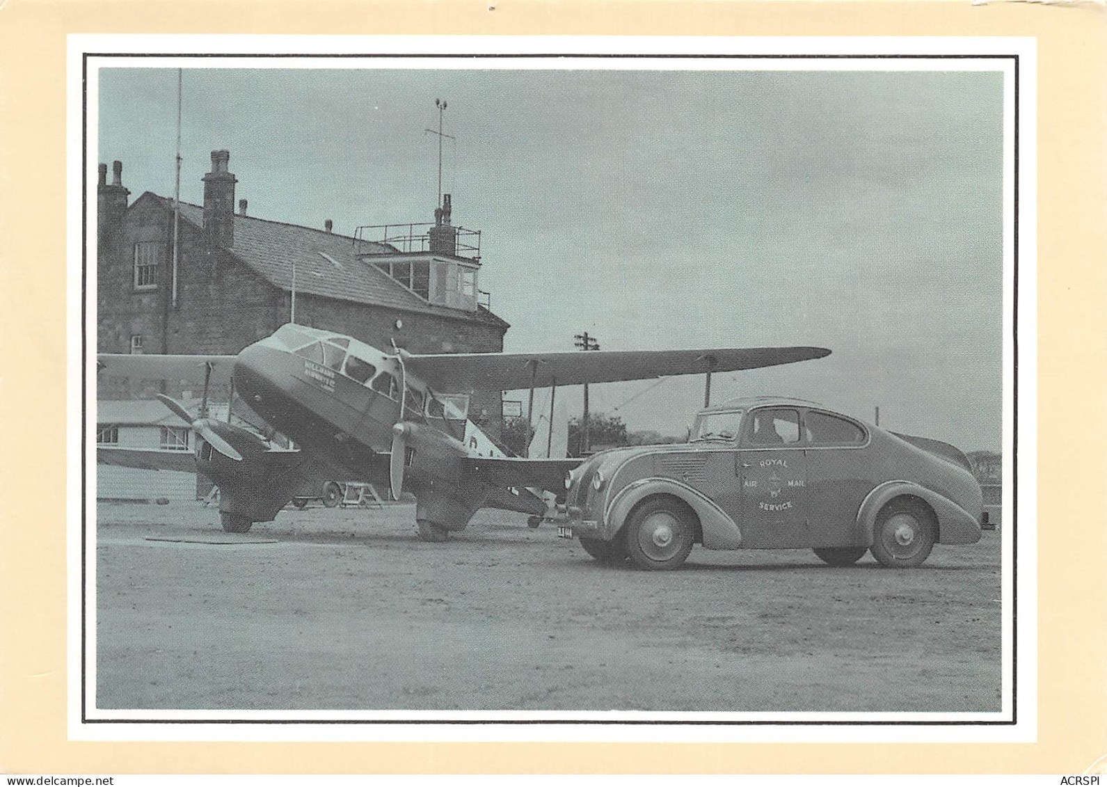 Liverpool Aerodrome Airmail 1935 Repro From The Exhibition International Garden Festival 1984  N° 141 \MK3010 - Liverpool