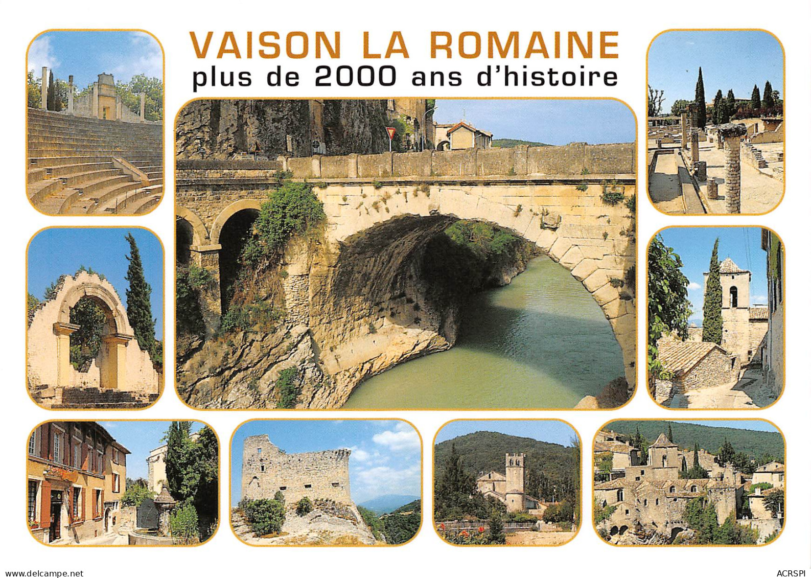 84 VAISON LA ROMAINE  Multivue Plus De 2000 Ans D'histoire  N° 87 \MK3012 - Vaison La Romaine