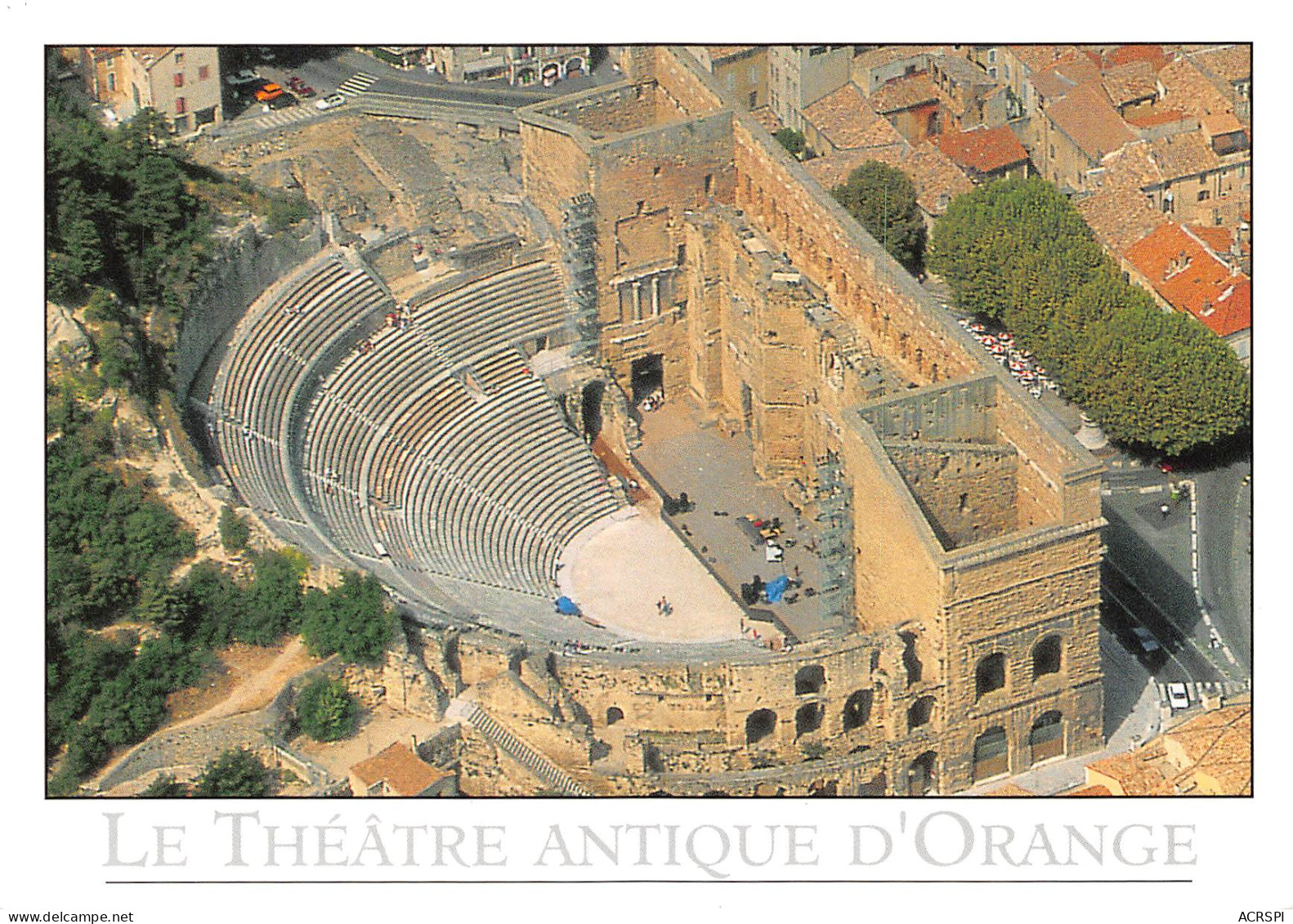 84 ORANGE  Théatre  Antique Romain Vue Aérienne Panoramique N° 22 \MK3013 - Orange