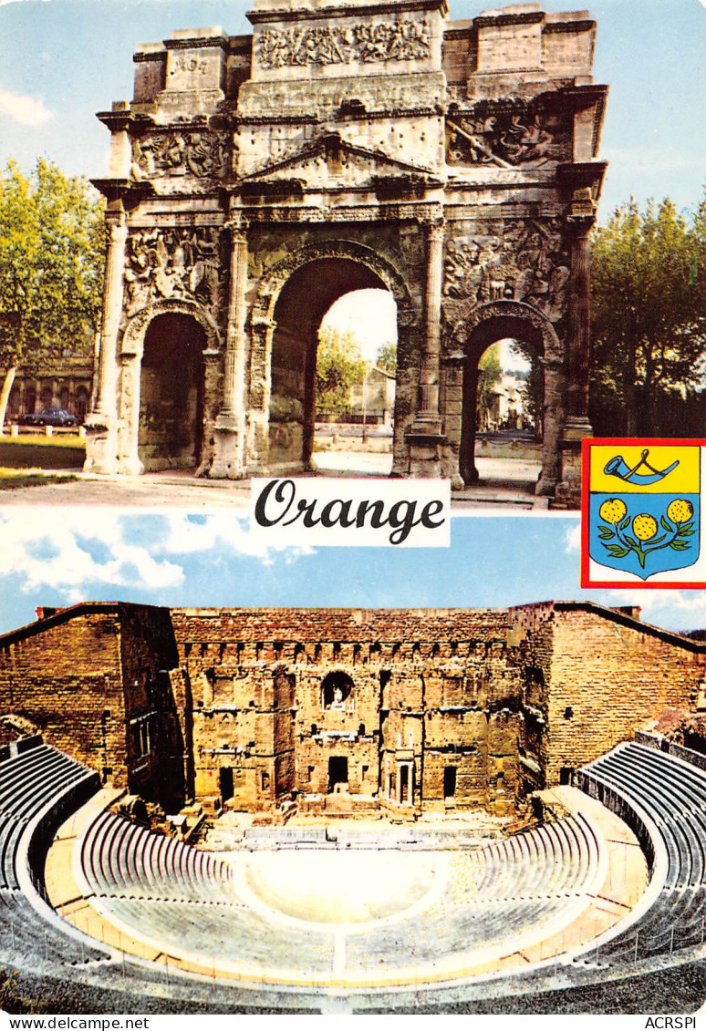 84 ORANGE  Multivue Arc De Triomphe Et Théatre  N° 68 \MK3013 - Orange