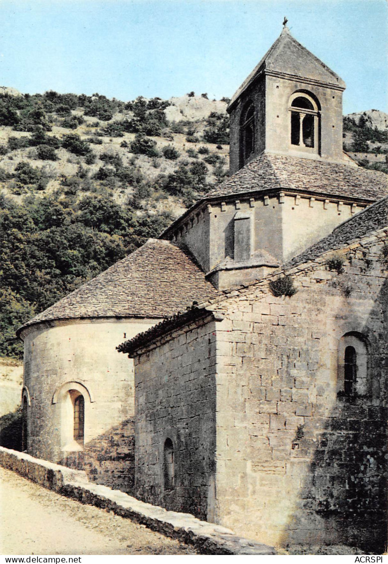 84 GORDES  Abbaye De SENANQUE église Abbatiale Abside Et Clocher  N° 8 \MK3014 - Gordes