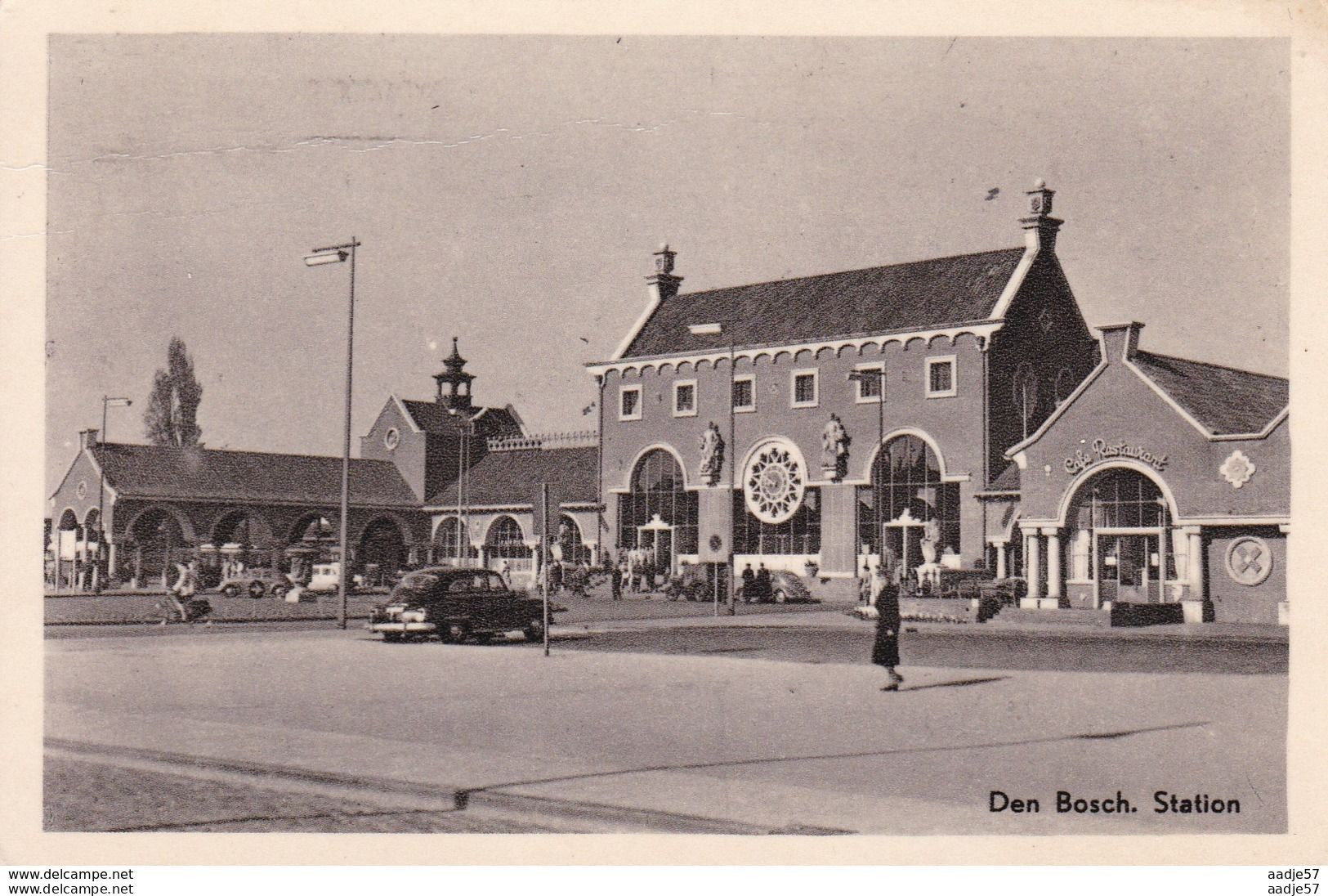 Netherlands Pays Bas Den Bosch Station 1958 - Stations - Zonder Treinen