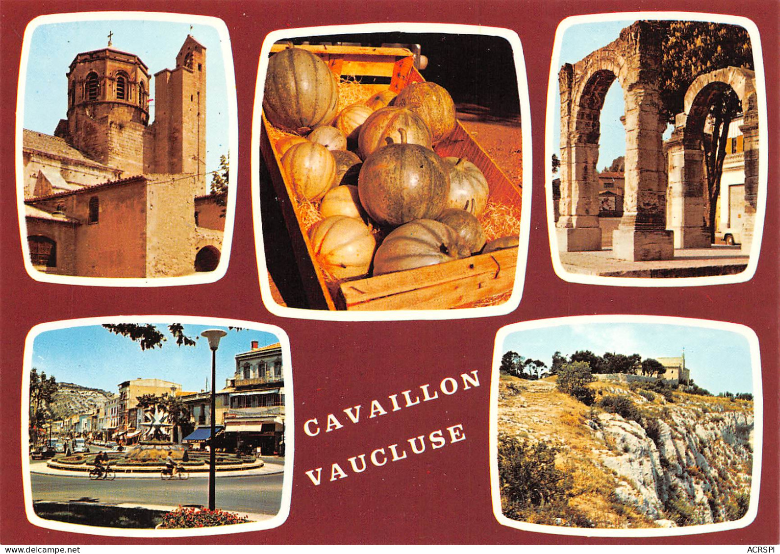 84 CAVAILLON  Multivue Souvenir Melons Et Monuments N° 75 \MK3015 - Cavaillon