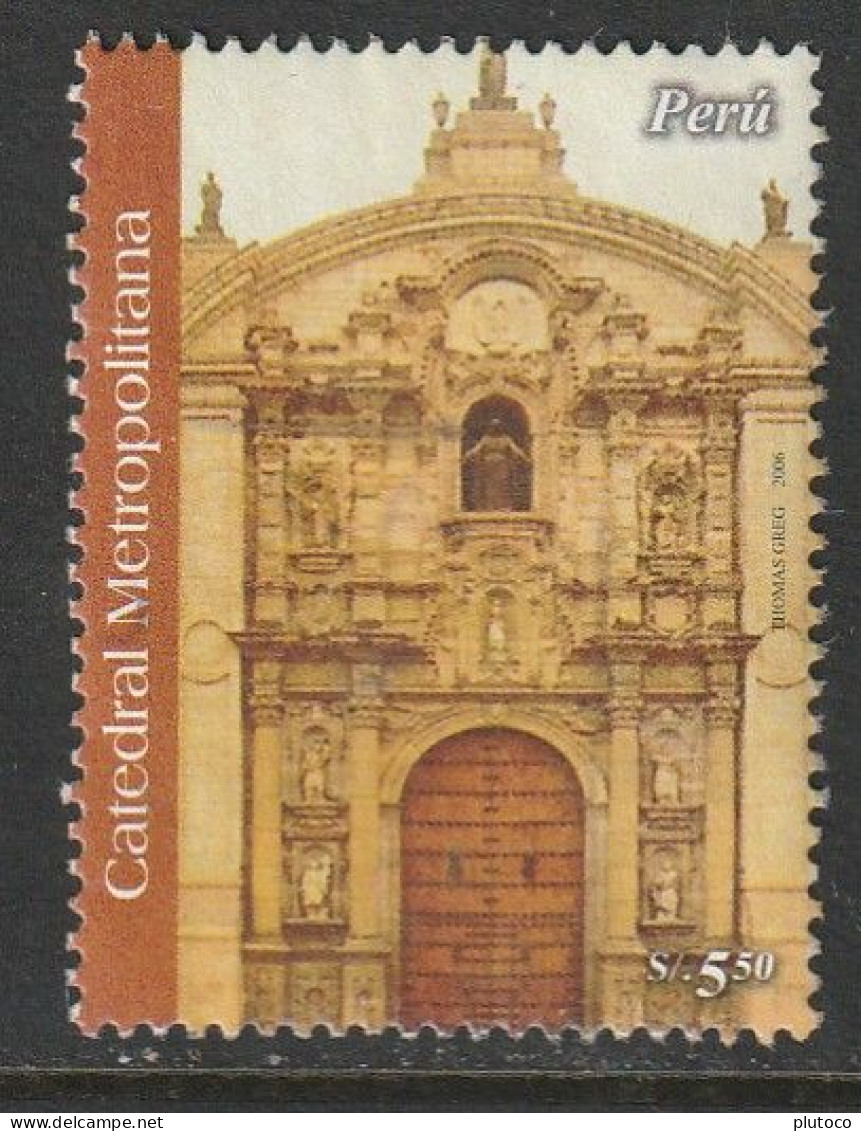 PERÚ, USED STAMP, OBLITERÉ, SELLO USADO - Peru