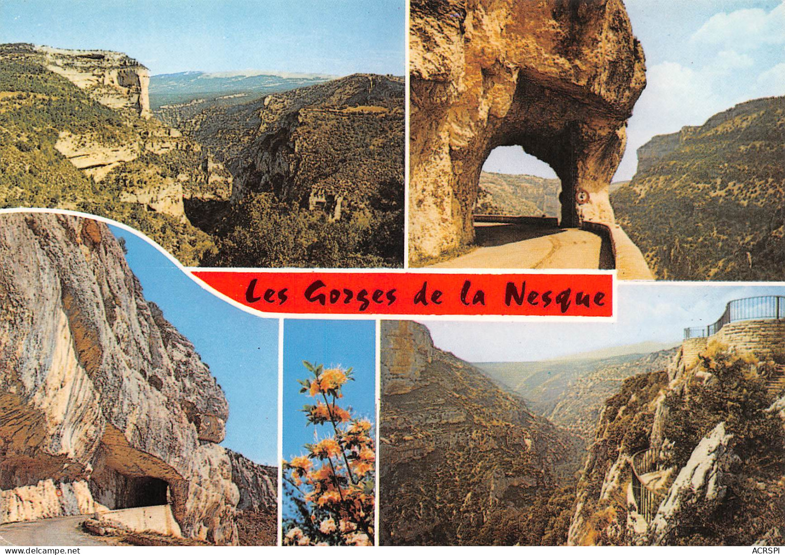 84 Gorges De La NESQUE  Entre CARPENTRAS Et SAULT  Multivue  N° 18 \MK3016 - Carpentras
