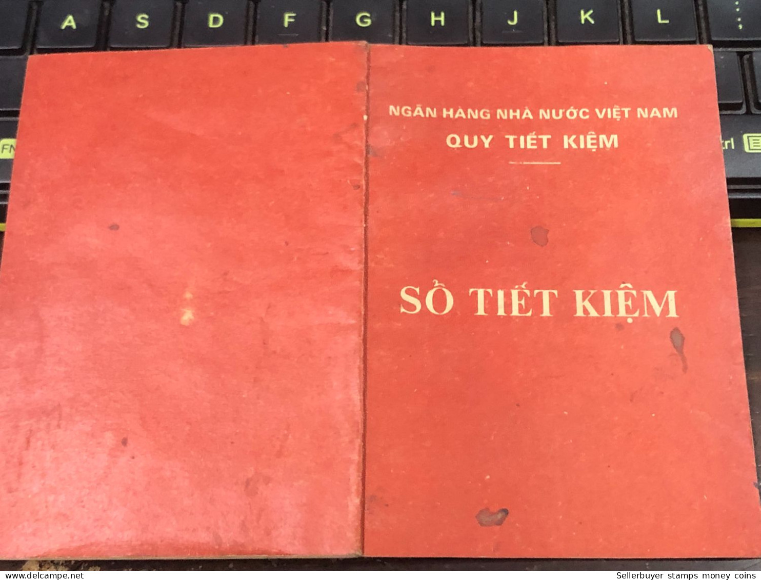 VIET NAM SOUTH STATE BANK SAVINGS BOOK PREVIOUS -1 975-PCS 1 BOOK - Assegni & Assegni Di Viaggio