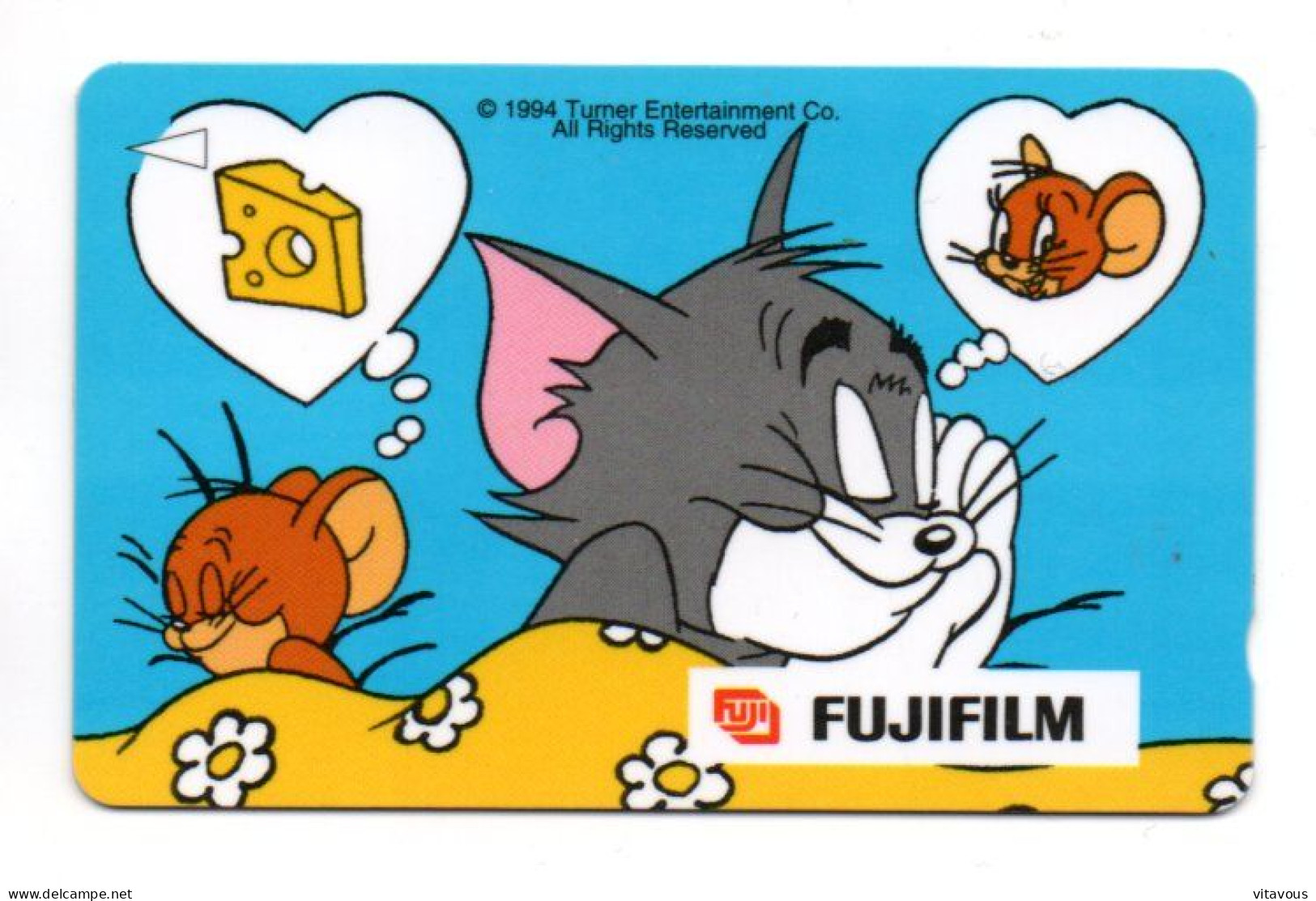 TOM ET JERRY Disney  Film Movie BD  Télécarte SINGAPOUR  Fujifilm Phonecard Telefonkarte   (K 291) - Singapour