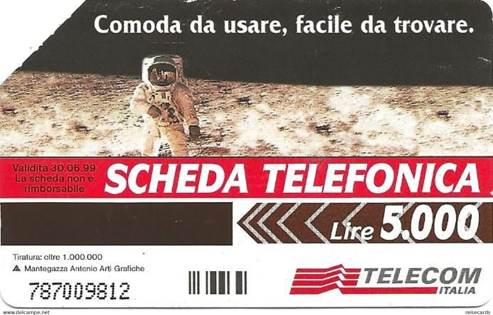 Italy: Telecom Italia - La Scheda Telefonica, Non Cercarla Lontano - Public Advertising