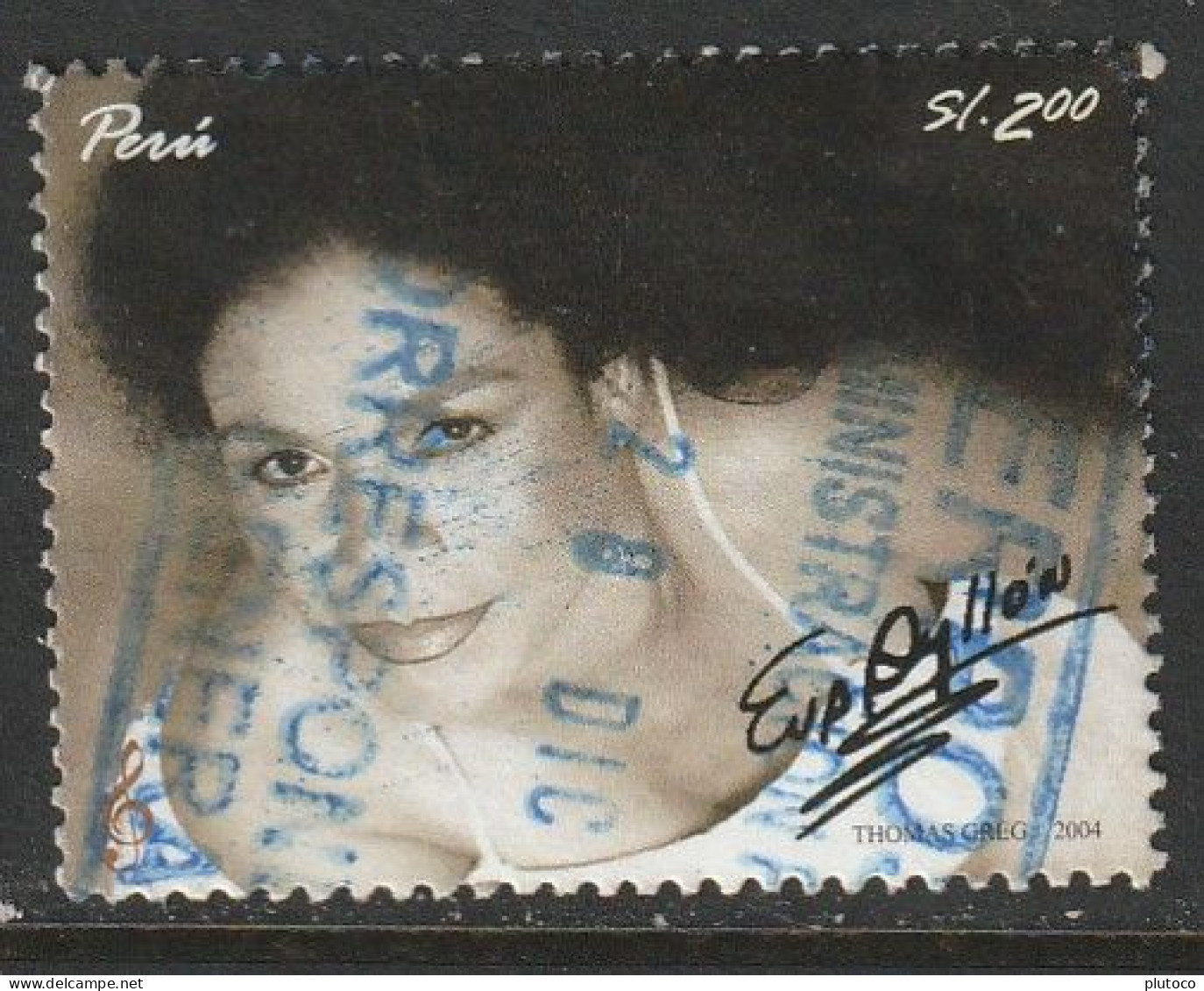 PERÚ, USED STAMP, OBLITERÉ, SELLO USADO - Perú