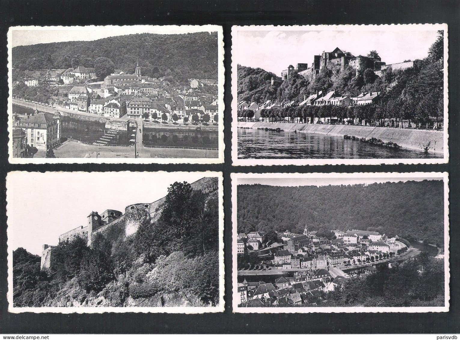 BOUILLON - 4 POSTKAARTEN    (14.275) - Bouillon