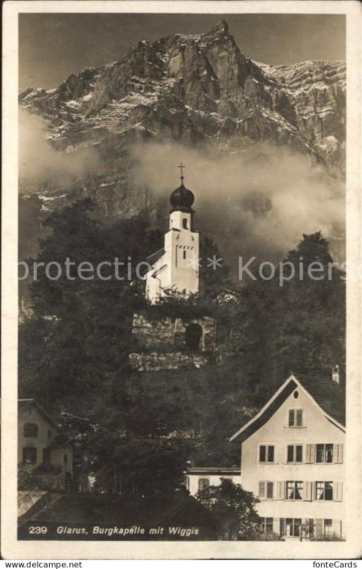 11919804 Glarus GL Burgkapelle Wiggis Glarus - Otros & Sin Clasificación