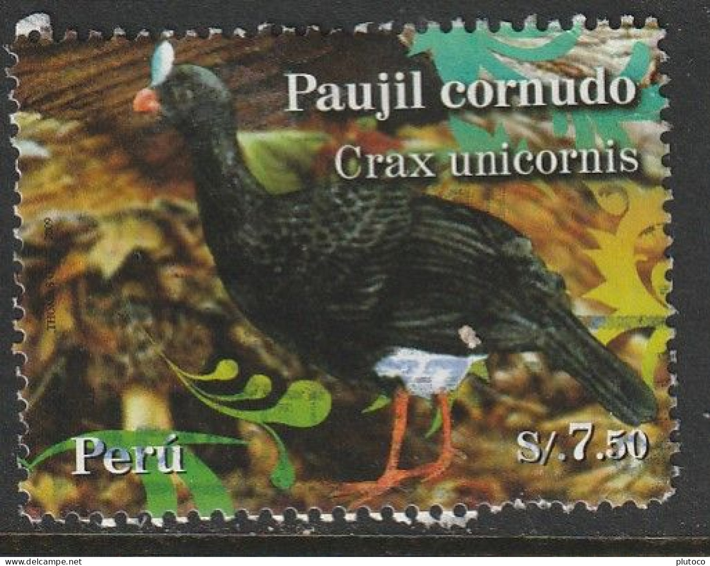 PERÚ, USED STAMP, OBLITERÉ, SELLO USADO - Perú