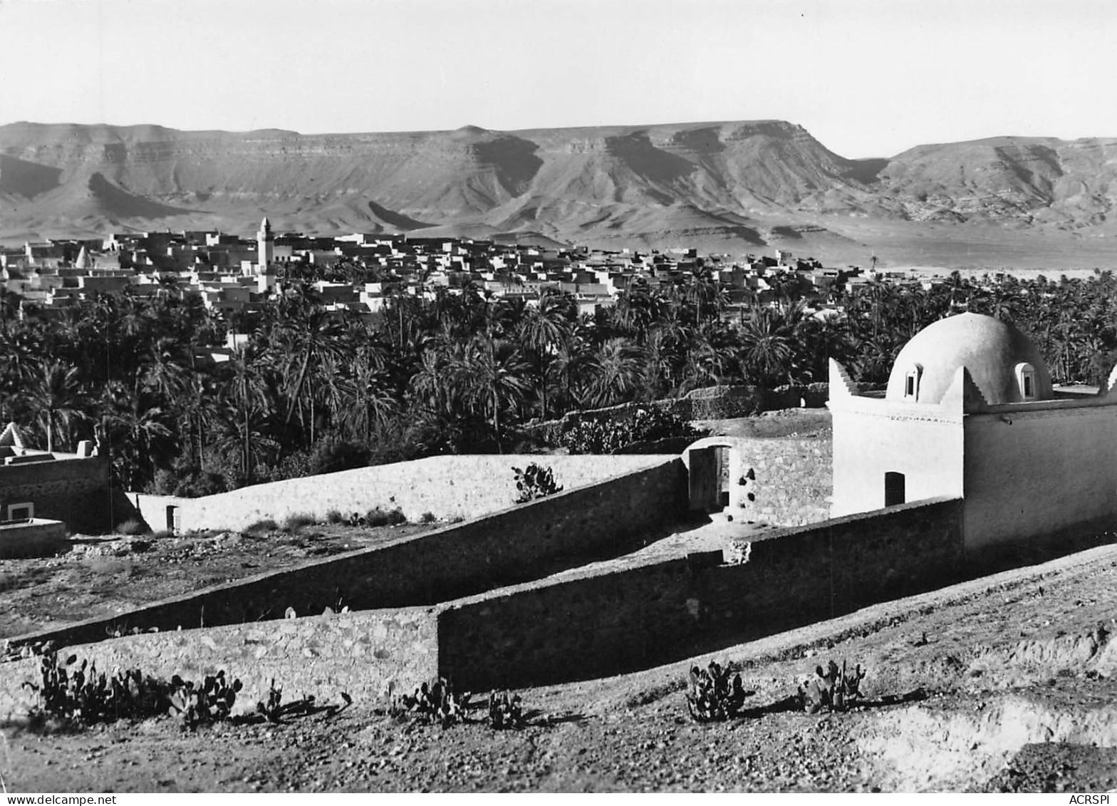 ALGERIE BOU-SAADA Cité Du Bonheur  Le Tombeau De Dinet Et Vue Générale N° 83 \MK3019 - Andere & Zonder Classificatie