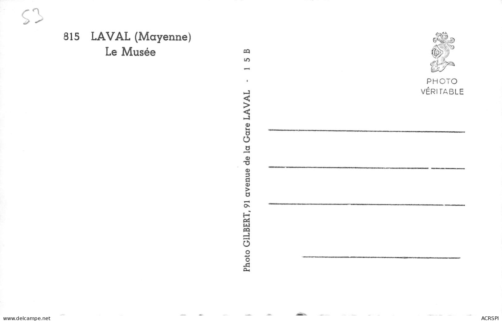 LAVAL Le Musée N° 101 \MK3019 - Laval