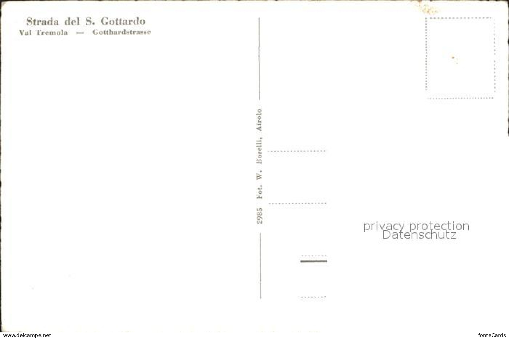 11919238 San Gottardo Strada Val Tremola  San Gottardo - Other & Unclassified