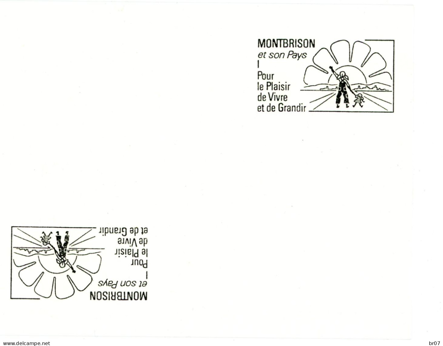 LOIRE MONTBRISON SANS DATEUR ESSAI DE MISE EN PLACE MACHINE SECAP - 1961-....