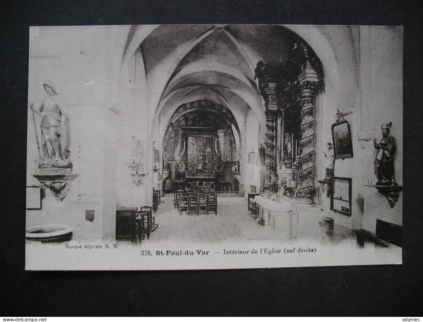 St-Paul-du-Var-Interieur De L'Eglise - Saint-Paul