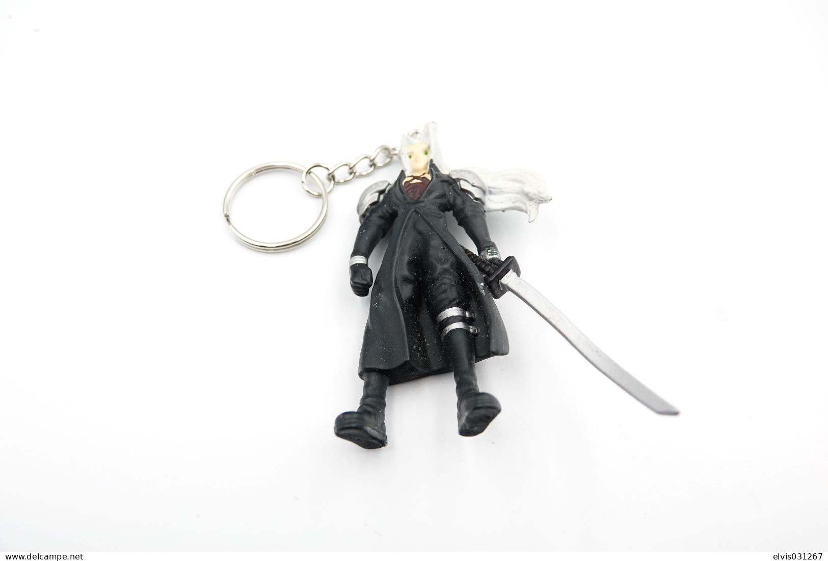 Vintage KEYCHAIN :  Figure Final Fantasy VII Set Of 7 : Banpresto - Retro -  RaRe - 1997 's - Porte-cles - Porte-clefs