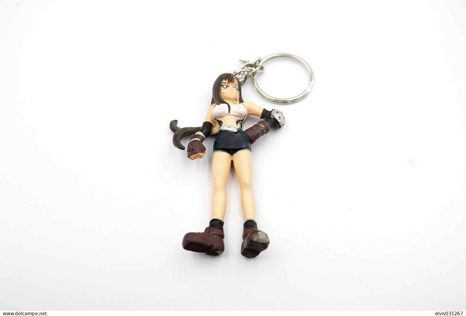 Vintage KEYCHAIN :  Figure Final Fantasy VII set of 7 : Banpresto - Retro -  RaRe - 1997 's - porte-cles