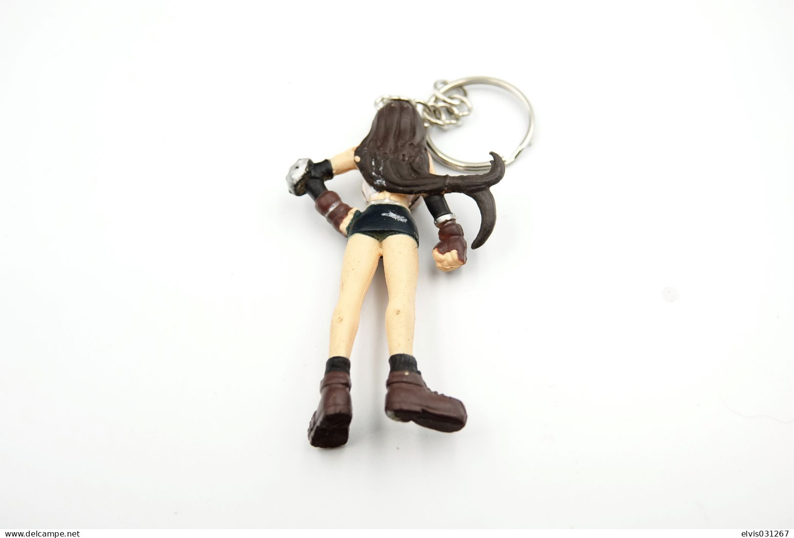 Vintage KEYCHAIN :  Figure Final Fantasy VII set of 7 : Banpresto - Retro -  RaRe - 1997 's - porte-cles