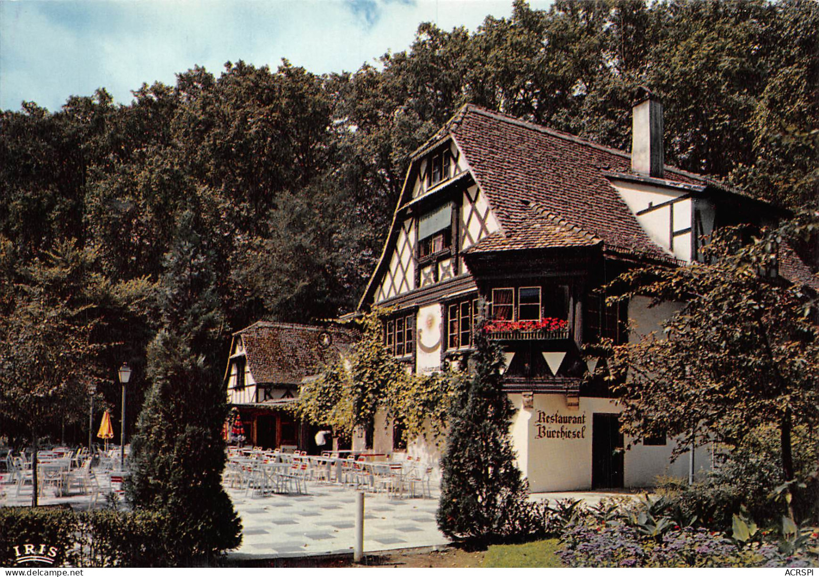 STRASBOURG  Restaurant BUEREHIESEL Au Parc De L'Orangerie     N°116 \MK3021 - Strasbourg