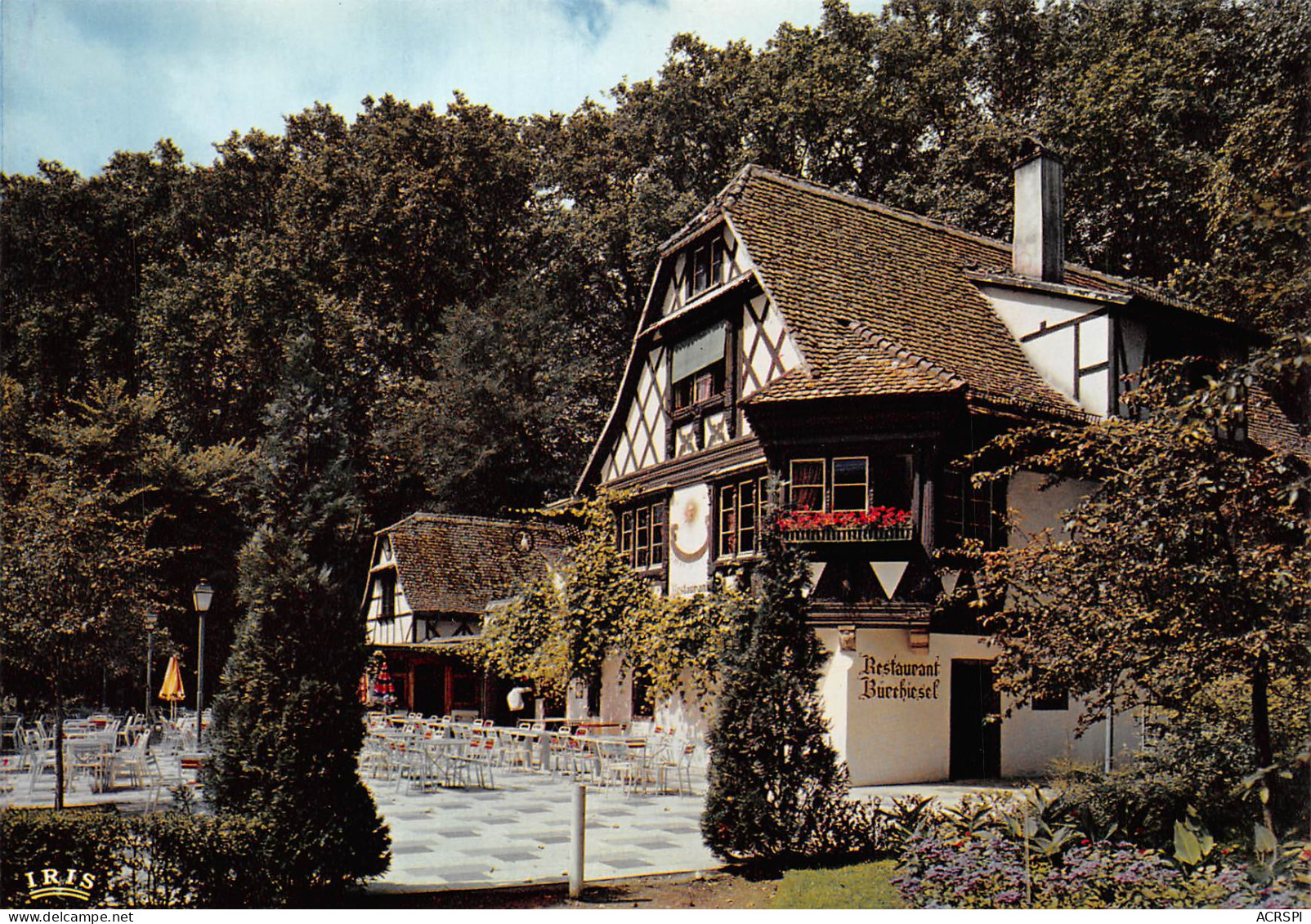 STRASBOURG  Restaurant BUEREHIESEL Au Parc De L'Orangerie     N°117 \MK3021 - Strasbourg