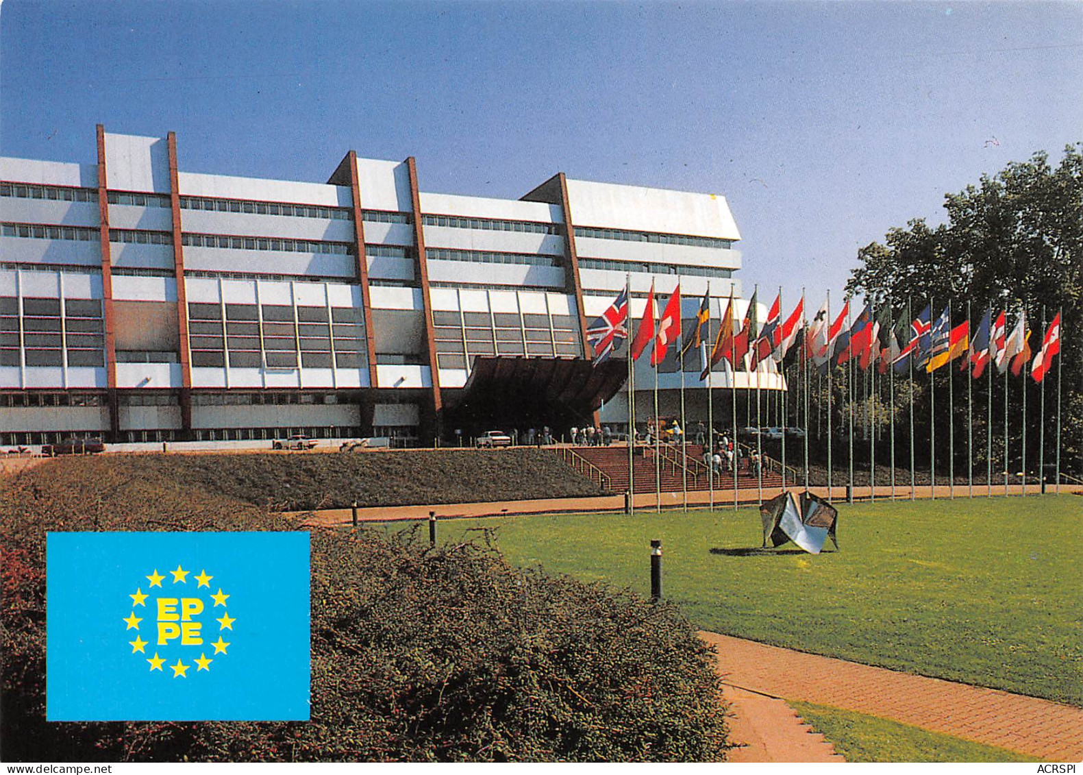 STRASBOURG  Le Palais De L'Europe Das Europagebaude EPPE Architecte Henry Bernard   N°135 \MK3021 - Strasbourg