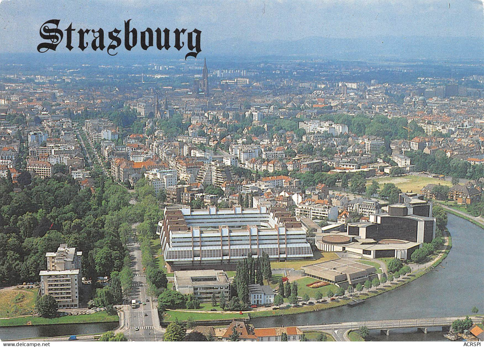 STRASBOURG  Le Palais De L'Europe  Architecte Henry Bernard Sitz Des Europarats Sièges Du Conseil  N°141 \MK3021 - Strasbourg