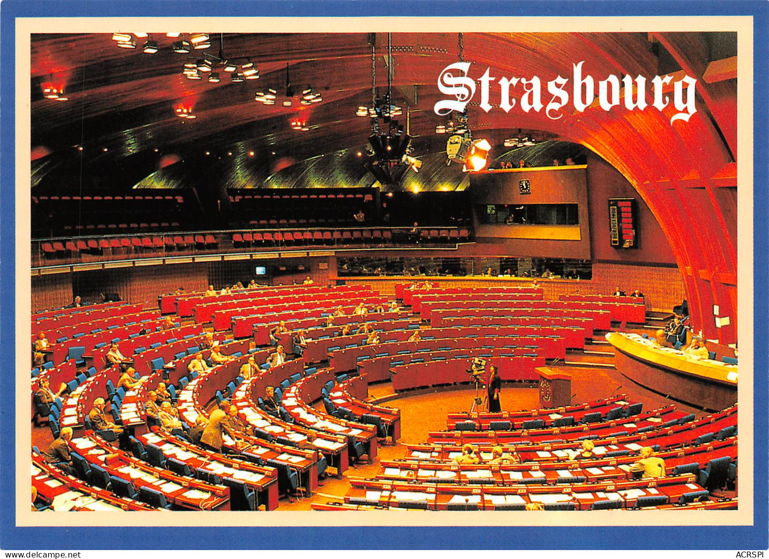 STRASBOURG  Le Palais De L'Europe  L'hémicycle  Sitz Des Europarats Das Europahaus Europapalast  N°146 \MK3021 - Strasbourg