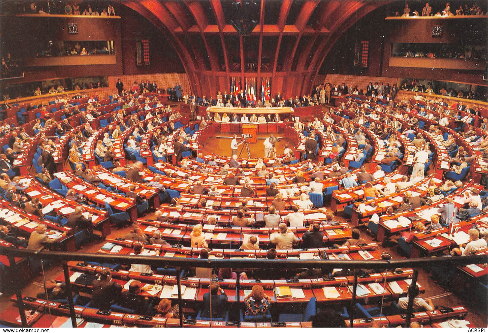 STRASBOURG Sitz Des Europarats Das Europahaus Europapalast  Le Palais De L'Europe  L'hémicycle   N°149 \MK3021 - Strasbourg