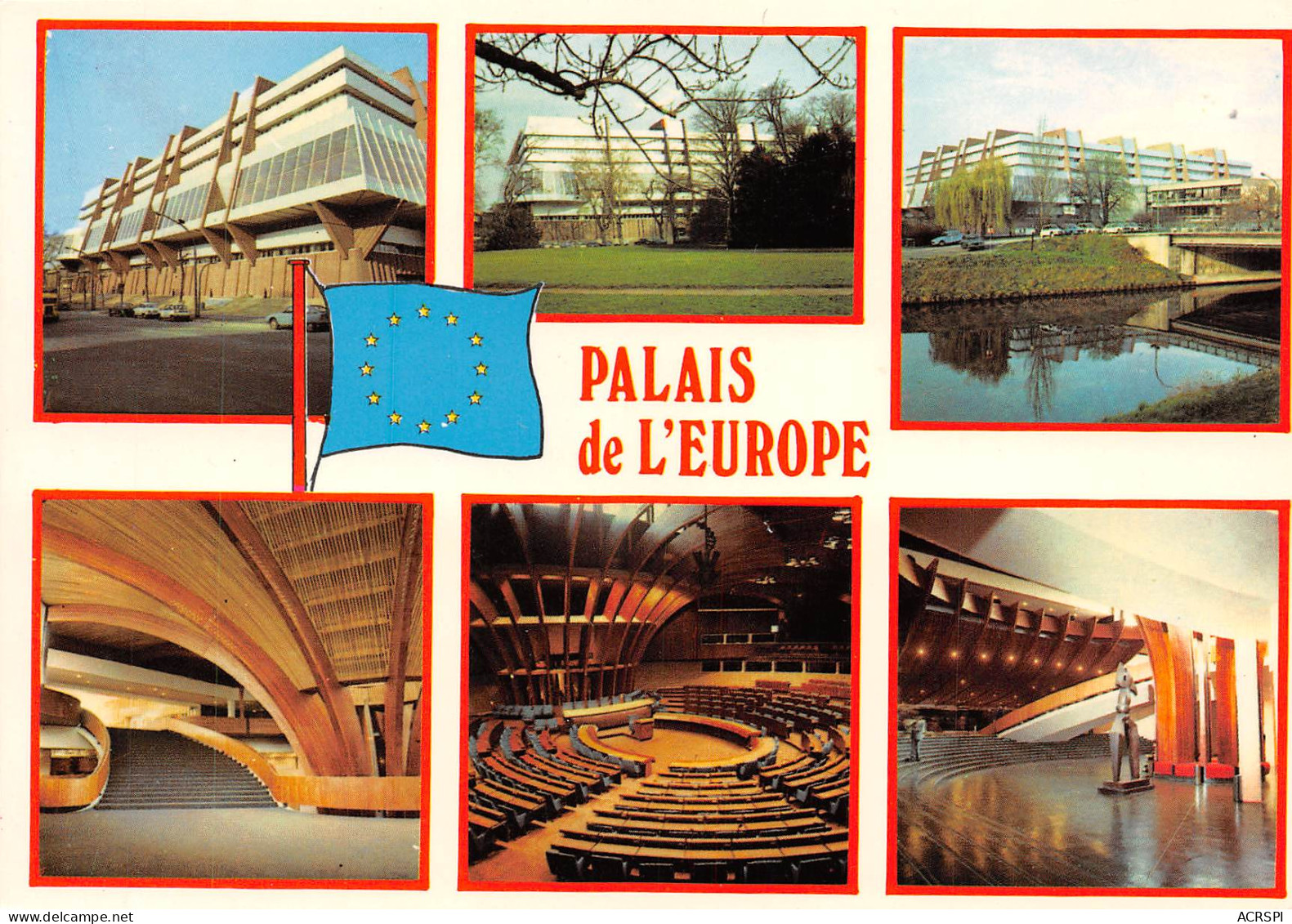 STRASBOURG Sitz Des Europarats Das Europahaus Europapalast  Le Palais De L'Europe Council Of Europe  N°156 \MK3021 - Strasbourg