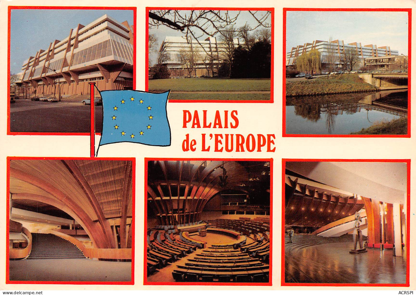 STRASBOURG Sitz Des Europarats Das Europahaus Europapalast  Le Palais De L'Europe Council Of Europe  N°157 \MK3021 - Strasbourg