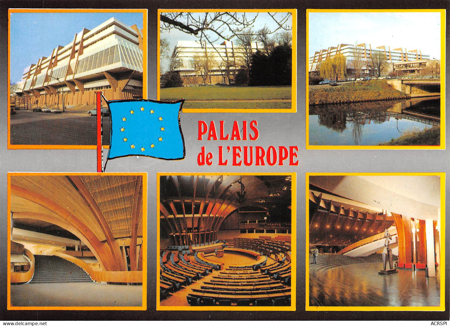 STRASBOURG Sitz Des Europarats Das Europahaus Europapalast  Le Palais De L'Europe Council Of Europe  N°158 \MK3021 - Strasbourg