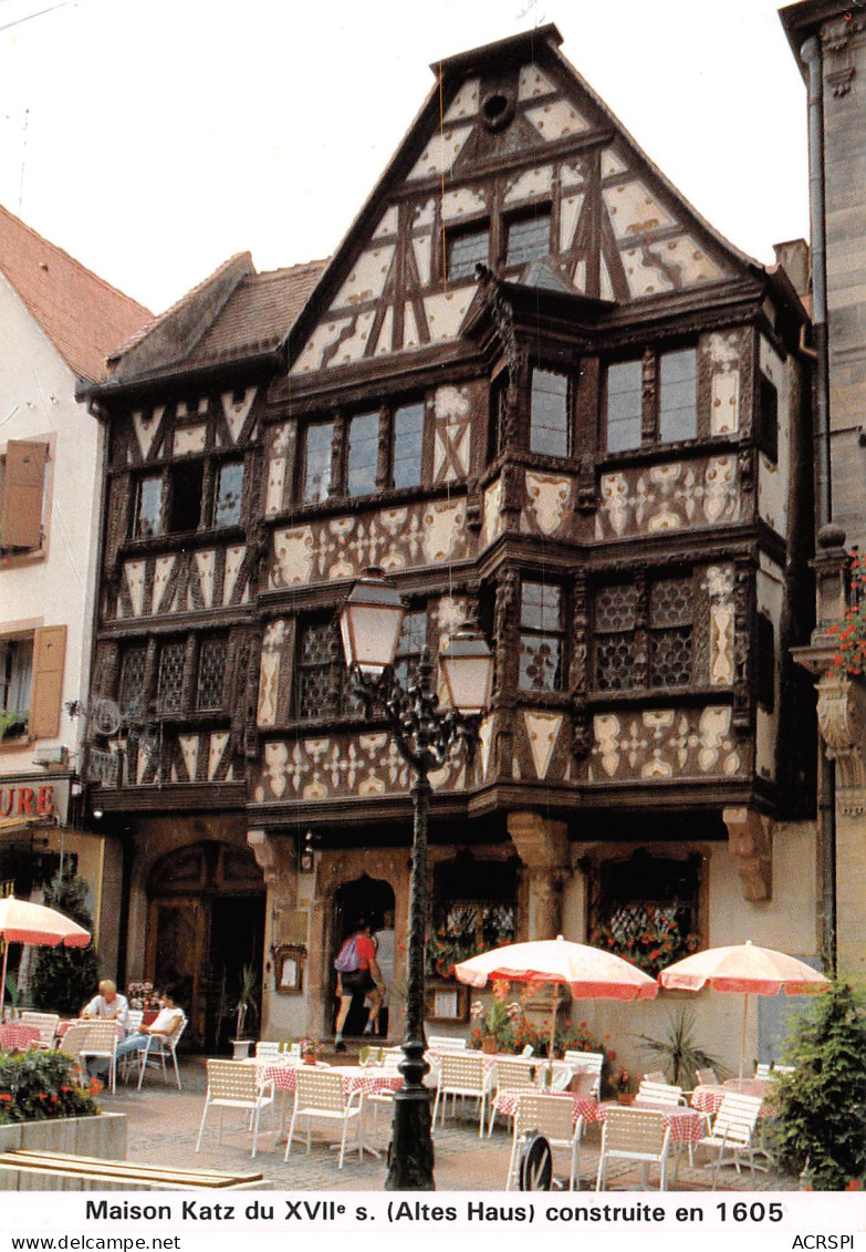 67 SAVERNE  Bar Café  Taverne KATZ à Colombages Et Oriel Triangulaire Bois Polychrome    N° 4 \MK3022 - Saverne