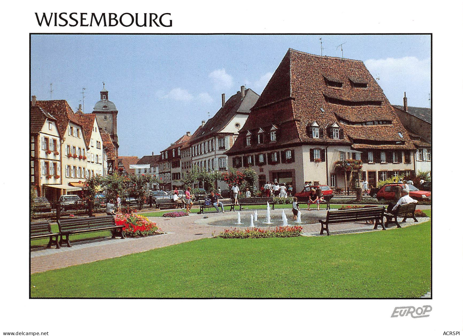 67 WISSEMBOURG Place Et Maison Du Sel  N° 17 \MK3022 - Wissembourg