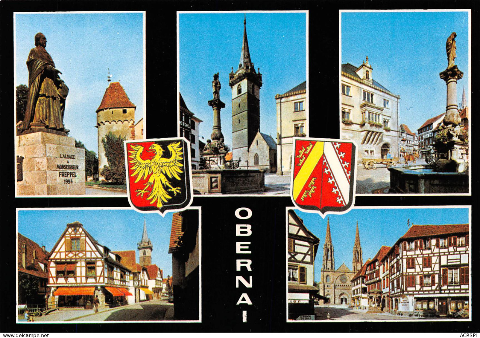 67  OBERNAI  Multivue Et Blasons   N° 121 \MK3022 - Obernai