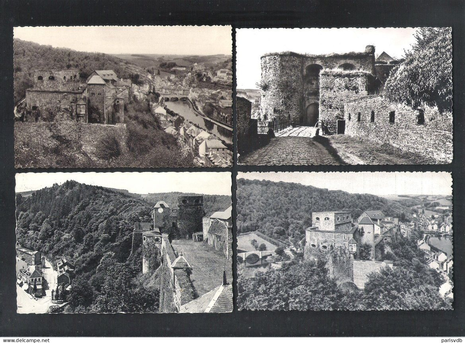 BOUILLON - 4 POSTKAARTEN    (14.281) - Bouillon