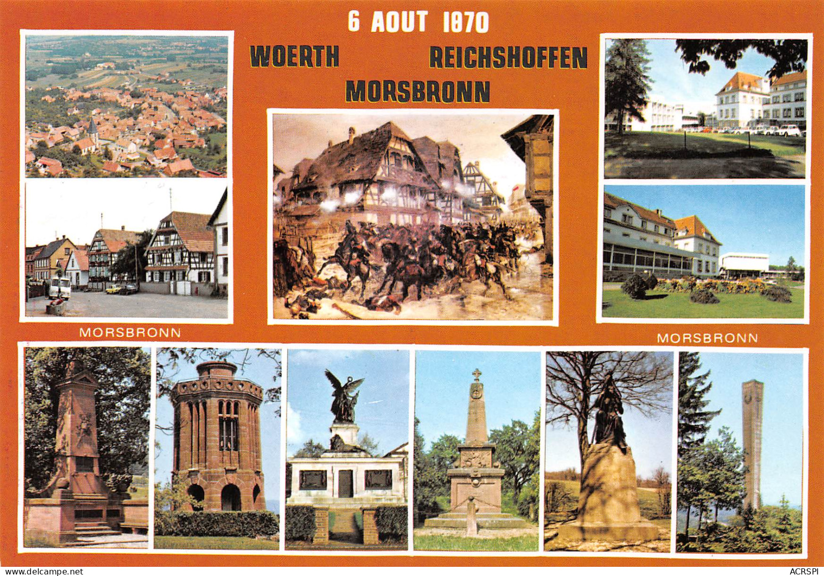 67  Champ De Bataille De WOERTH Charge Des Cuirassiers à Elsasshausen Morsbronn Reichshoffen    N° 34 \MK3023 - Woerth